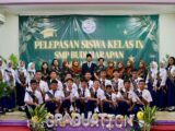 SMP Budi Harapan Gelar Acara Pelepasan Siswa Tahun Ajaran 2024–2025 di Aula Masjid Al Hikmah Jakarta